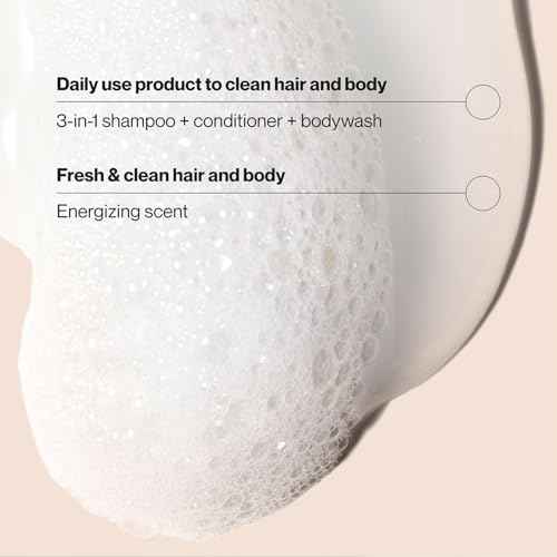 Suave Men¡¯s 3-in-1 Shampoo, Conditioner, & Body Wash, Travel-Size 6-Pack, Citrus Rush, 3 Oz Ea