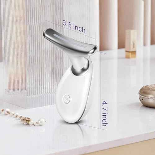 Neck Face Massager, Face Sculpting Tool, 3 Modes and Vibration for Facial Massager for Double - Chin Wrinkle,Daily Home Use