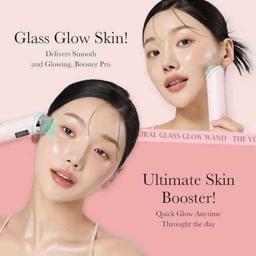 medicube Age-R Booster Pro Pink | 6-IN-1 Real Glass Glow Beauty Massager | Looking Glass Skin | Korean Skin Care