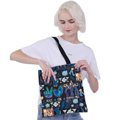 CMNIM Do-na Gift Ma-ma Musical Makeup Bag Peace Love Miia Fans Cosmetic Make Up Bag Comedy Gift for Fans