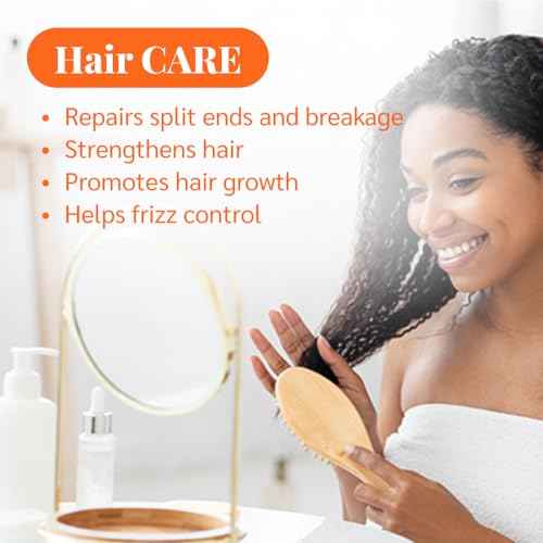 Well's Oil Batana Oil | 2 fl. oz. | 100% Natural Organic Raw Batana from Honduras | Dr. Sebi Approved | Strengthens, Hydrates & Nourishes | For All Hair Typess (2 fl. oz. / 59 ml)