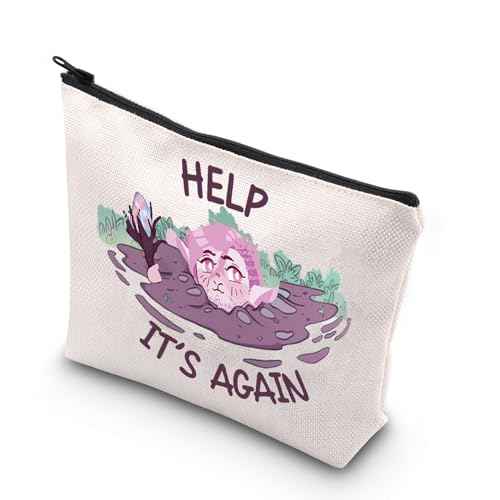 JNIAP Critical Characters Makeup Bag Caduceus Fans Gifts Help It's Again D & Dragons Zipper Bag (IT¡¯S AGAIN mb)