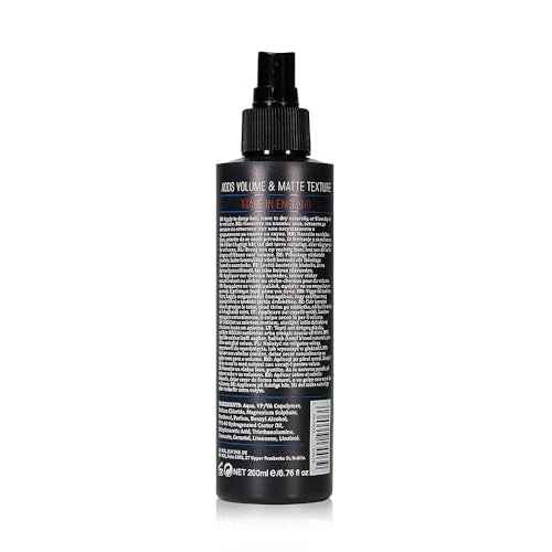 Dapper Dan Signature Style Sea Salt Spray, Texturizing Salt Spray for Men, for Volume and Hold, Natural Matte Finish, Bergamot and Leather Fragrance, 6.76 fl oz