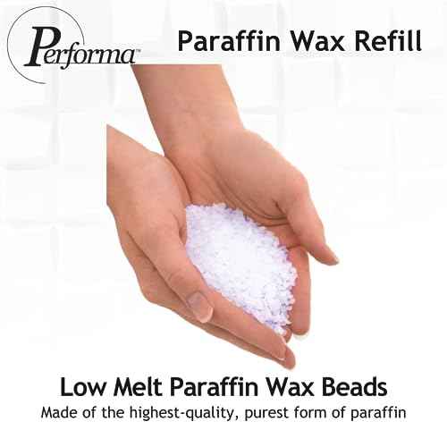 Performa Paraffin Wax Refill, 1 Pound Lavender Scented Beads, Case of 6, Paraffin Bath Wax, Medical Grade Paraffin Wax for Paraffin Bath, Wax Refill for Wax Bath, Good for Hands & Feet