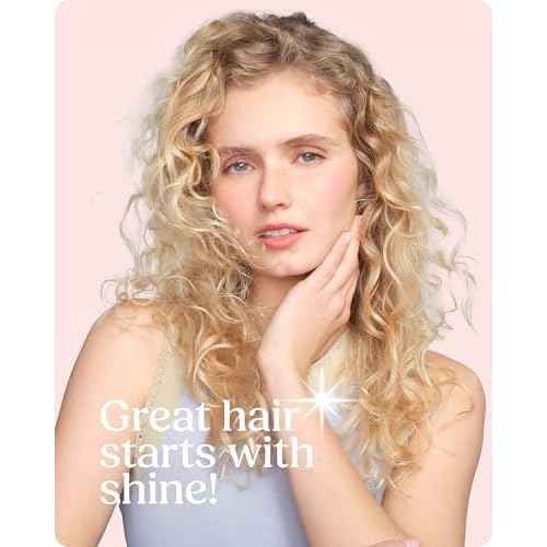 Glaze Supergloss Color Conditioning Gloss With Dispensing Pump ? Hydrating Semi-Permanent Color Hair Gloss & Shine Boost ? For Medium to Dark Blonde Hair ? 6.4 Fl Oz - Warm Blonde