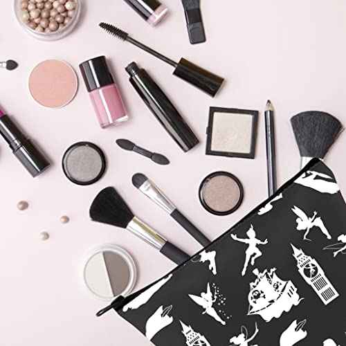 TSOTMO Fairytale Fans Cosmetic Bag Movie Merchandise Makeup Bag Cartoons Bag Gift For Women (peter pan)