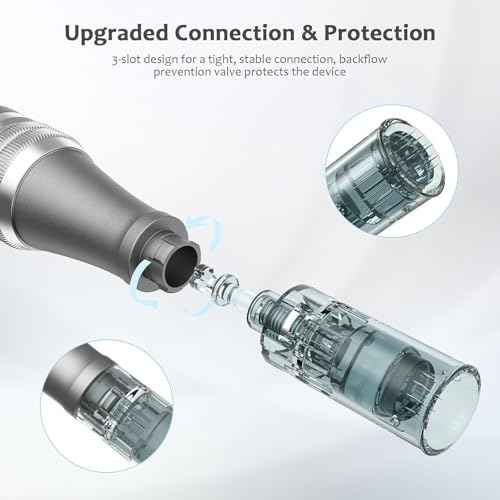Microneedling Pen Cartridges for Dr pen M8,M7S, Easy-to-Use for Home Use (16 Pin,10PCS)