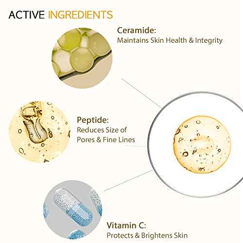 Hydrating Sheet Mask Starter Kit Variety Pack for Skin Care, Dry, Ance, Sensitive Skin, Korean Vegan Facial Sheet Mask for Men & Women, Collagen, Cica, Ceramide, Hyaluron, Retinol 5EA