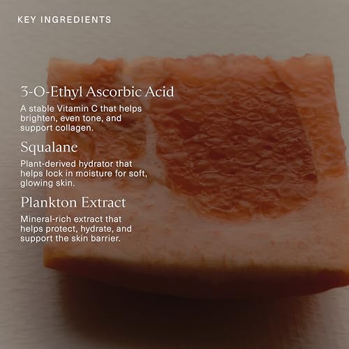 Oak Essentials Daily Vitamin C Serum | Face Serum for Even Skin Tone with Stable Vitamin C, Squalane & Plankton Extract, 1 Oz