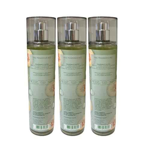Bath & Body Works Cucumber Melon Fine Fragrance Mist 8oz - Pack of 3