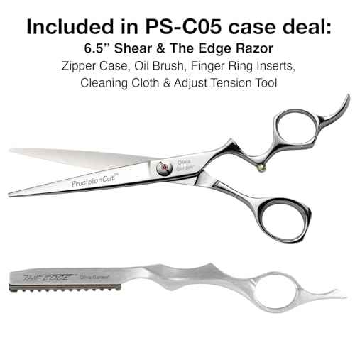 Olivia Garden PrecisionCut Professional Hairdressing Shears Intro Case