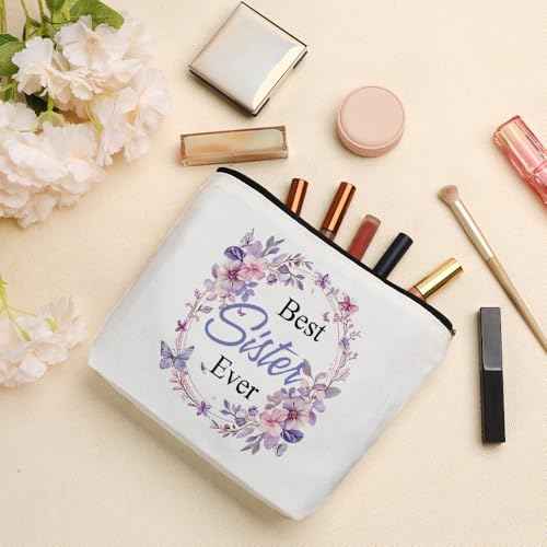 Mothers Day Gifts for Sister Birthday Graduation Valentines Day Galentines Easter Halloween International Womens Day Christmas Stocking Stuffers Meaningful Makeup Bag Best Gifts Ideas for Sister