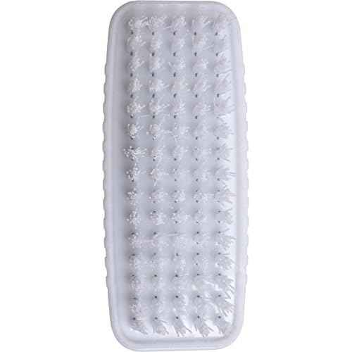 SPARTA 3623900 Plastic Hand Brush, Nail Brush With Polypropylene Bristles For Kitchens, Homes, Restaurants, 3.5 Inches, White, Dual Sided