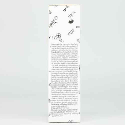 Elizavecca CER-100 Collagen Coating Protein Ion Injection Hair Essence Cream 50ml/1.7 fl.oz.