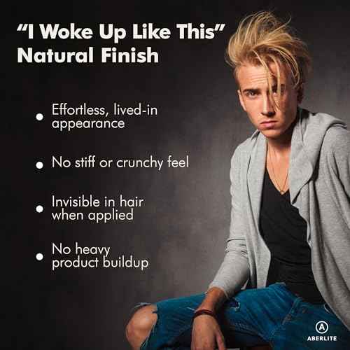 Aberlite Grit + Grace Hair Texture Powder for Men & Women - Styling Texturizing Volume Powder, Volumizing Hair Products, Matte Finish