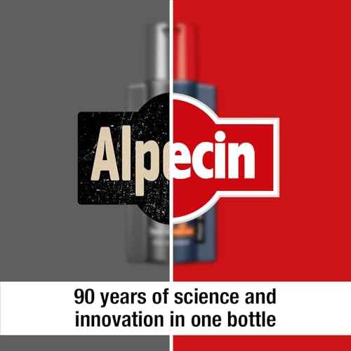 Alpecin C1 Caffeine Shampoo, 8.45 fl oz, Cleanses the Scalp to Promote Natural Hair Growth, Leaves Hair Feeling Thicker and Stronger