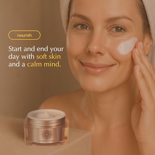 PERFECT ONE Firming Face Cream ? Anti-Aging Collagen Moisturizer with Hyaluronic Acid, Niacinamide, and Squalane for firmer, brighter hydrated skin ? All-in-One Skin Tightening Facial & Eye Cream, 50g