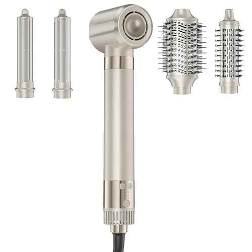 Upgraded 5-in-1 Hot Air Styler ? Hair Dryer & Versatile Air Styler with Auto Wrap Curlers, Volumizing Brushes, Frizz-Free Hair Styler Tool for Curling, Smoothing & Adding Volume, No Heat Damage