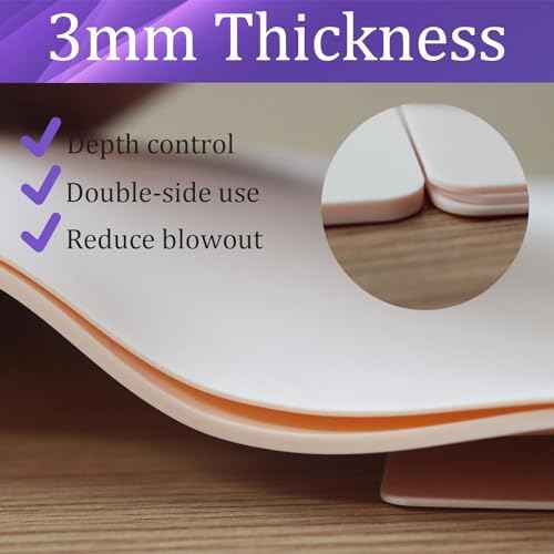 Tattoo Skin 3mm - Usiriy 10pcs Fake Skin 6x8" Practice Skin Thick Synthetic Skins Soft Skin Practice Pads Tattoo Supplies for Tattoo Artists and Beginners