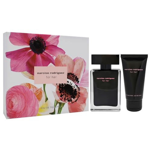 Narciso Rodriguez for Women - 2 Pc Gift Set 1.6oz EDT Spray, 1.6oz Body Lotion