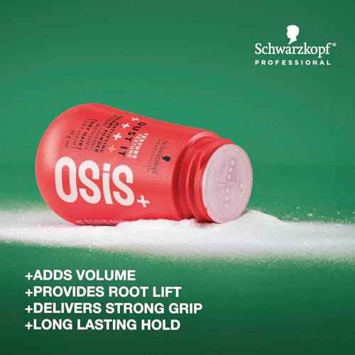 OSiS+ Dust It - Mattifying and Texturizing Volume Powder ? Long-Lasting Hold, Strong Control and Separation for Different Hair Styles