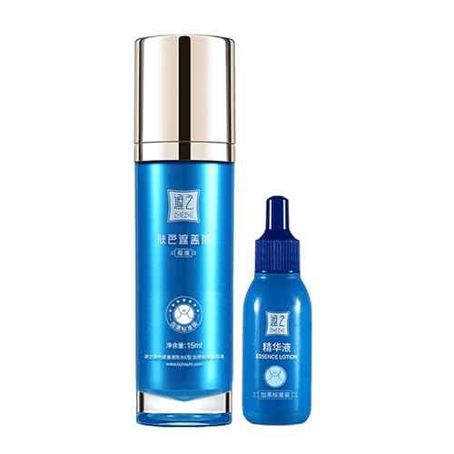 ZHEHZI Vitiligo Concealer, Waterproof Skin Concealer, Long-Lasting 3-7 Days, Face &Hands&legs& Body Coverage, full coverage and suitable for all kind of skin, 30ml (dark skin, face and body)