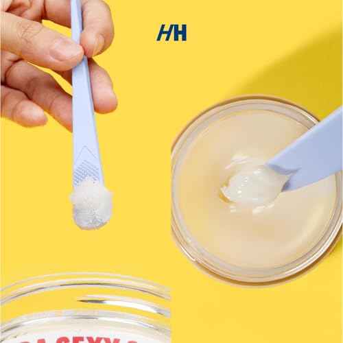 Handmade Heroes Lip Brush, Reusable Lip Exfoliator - Gentle Exfoliant, Use with Sugar Lip Polish and Lip Exfoliator Scrubber for Chapped and Dry Lips 2pc
