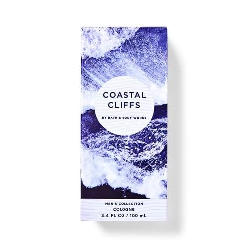 Coastal Cliffs Mens Cologne y Bath & Bod works, 3.4 fl oz / 100 mL, Full Size, Pack of 1