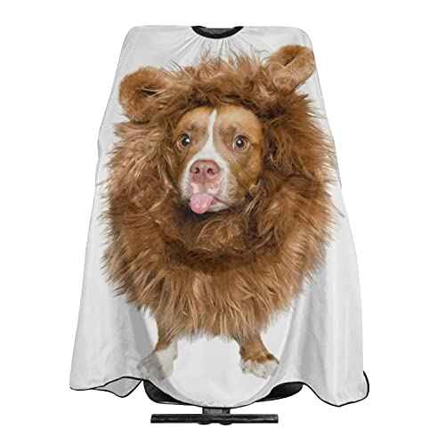 Custom Barber Cape Personalized Hair Cutting Capes with Adjustable Neckline Hairdresser Cape for Home Salon Barbershop