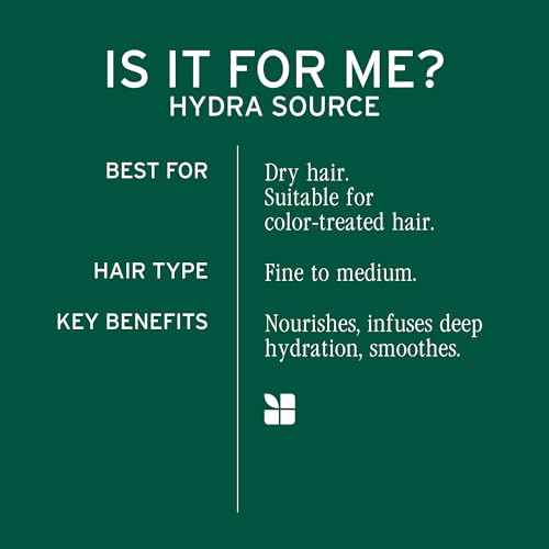 Biolage Hydra Source Daily Leave-In Tonic - Moisturizes & Detangles, With Fermented Aloe & Micro-Filtered Hyaluronic Acid, For Dry Hair