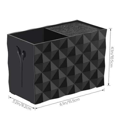 Professional Large Capacity Acylic Salon Scissors Holder Box Hairdressing Combs Clips Organizer Racks