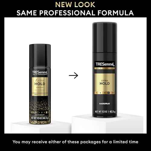 TRESemm? Travel Hairspray, Extra Hold, 6-Pack ? Moisturizing Hair Spray, Anti-Humidity, Anti-Frizz Hair Products, 1.5 Oz Ea
