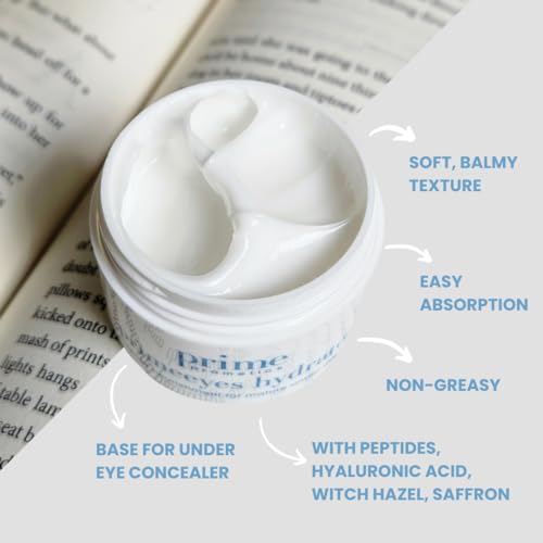PRIME PROMETICS PrimeEyes Hydrate Under Eye Cream for Mature Women ? Hydrating Eye Cream for Dark Circles and Wrinkle Repair ? Soft, Glowing & Healthy Under Eyes