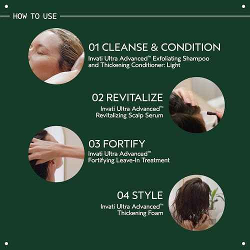 Aveda Invati Ultra Advanced Thickening Foam | Styling Foam for Thin & Thinning Hair | Instantly Thickens Hair | Flexible Hold | 97% Naturally Derived*