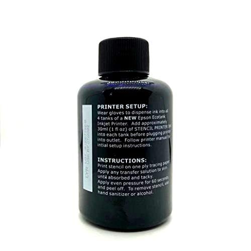 DGT Tattoo Stencil Ink - Revolutionary Tattoo Printer Ink - 4 Oz Bottle