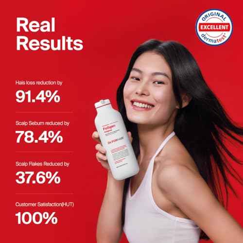 Dr.FORHAIR Folligen Shampoo | Korean Hair Care | Clarifying, Anti Dandruff, Scalp | For Hair Thickening & Fuller Looking, 16.91 fl oz