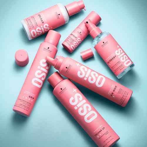 OSiS+ Grip Extreme Hold Mousse ? Extra Strong Control and Volume with Lasting Definition and Natural Shine ? Volumizing, Vegan Formula with Heat Protection, 7 oz