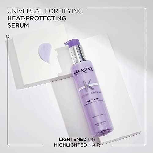 KERASTASE Blond Absolu Cicaplasme Serum - Hydrating Leave In Serum For Color Treated Hair, Heat Protects Up To 450¡ÆF, Strengthens and Prevents Breakage