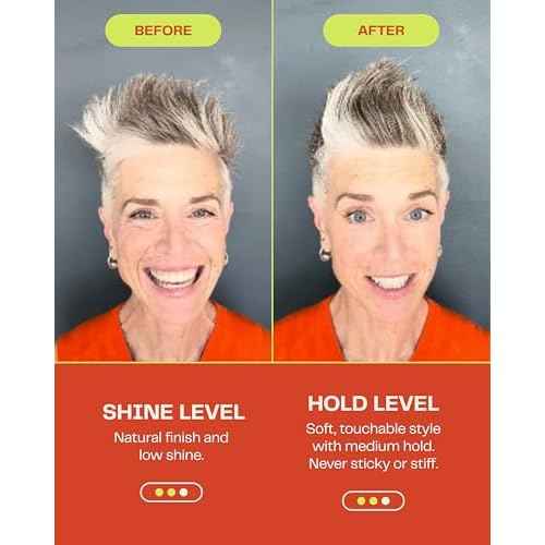 Barb Soft Clay Pomade for Women and Men - Medium Hold Hair Pomade Styling Clay for Thin and Thick Hair - Non-Sticky, Water-Based - Original Scent - 2 oz