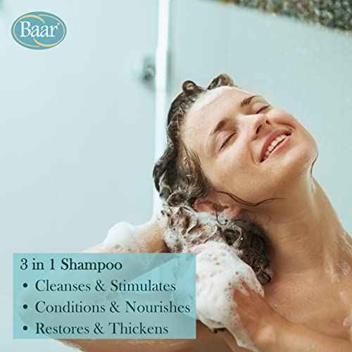 Baar Crudoleum Shampoo, 3-in-1 Pennsylvania Crude Oil Shampoo, 8 Oz.