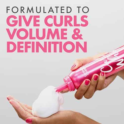 Umberto Giannini Volumizing Duo - Curl Jelly Scrunching Jelly Gel & Curl Whip Mousse - Adds Definition & Reduces Frizz - For Curly, Wavy & Coily Hair