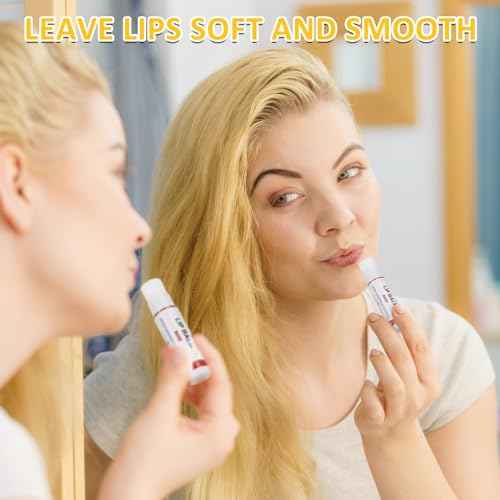 DMSKY 240 Pack Lip Balm, Natural Lip Balm Bulk with Vitamin E and Coconut Oil, Moisturizing Lip Balms for Chapped Lips, Bulk Lip Balms for Women-15 Flavors