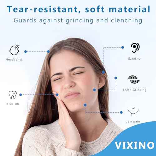 Mouth Guard for Grinding Teeth at Night, Mouthguards for Grinding of Teeth, Night Guards for Teeth Grinding, Reusable Mouth Guard for Sleeping, Bite Guard(2 Sizes, 4 Pcs)