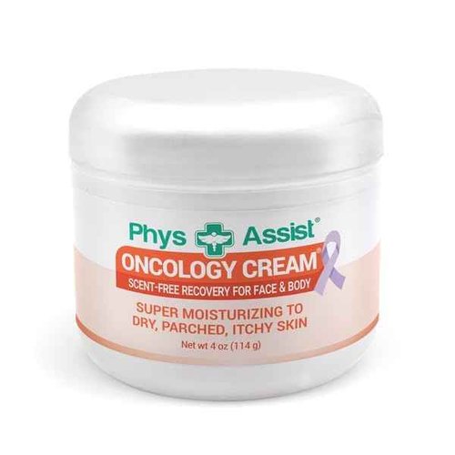 PhysAssist - Comfort kit for Chemo & Radio Patient The Gift of Love, Faith & Support. Standard Size 2-4 oz face and body cream plus lip balm & aromatheraphy inhaler. (STANDARD SIZE 4 OZ)