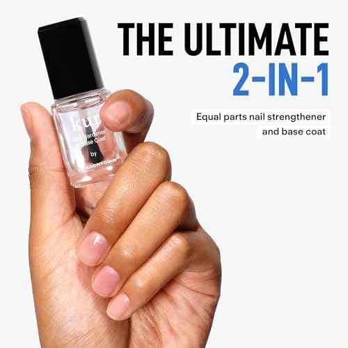 LONDONTOWN kur Nail Hardener and Base Coat, 0.4 Fl Oz (Pack of 1)