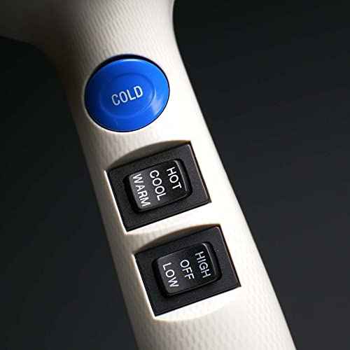 RUSK Engineering W8less Professional 2000 Watt Dryer, 7 Speed Settings, Lightweight.