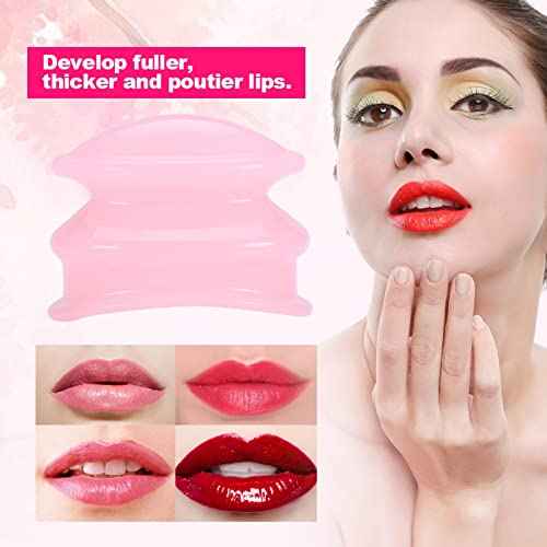Transparent Silicone Lip Enhancement Beauty Device, Women Lip Plumper, Mouth Beauty Tool, Women Silicone Lip Plumper Enhancer Lip Suction Device Lip PlumpersLips