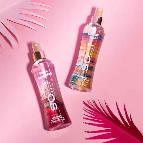 So...? Paris Romance Body Mist for Women - 6.9 oz Body Mist - Pack of 3