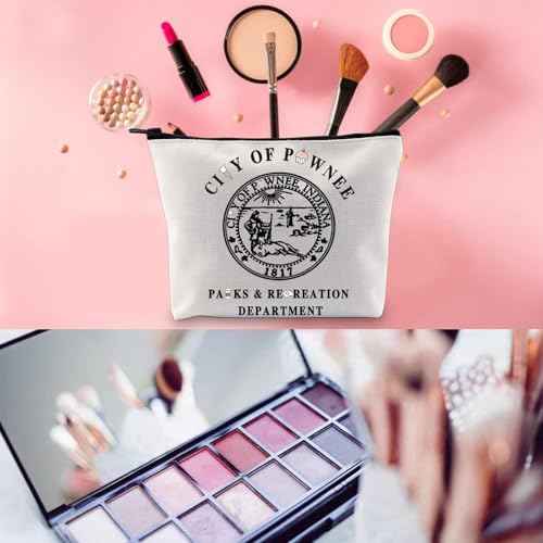 WCGXKO TV Show Inspired Gift Zipper Pouch Makeup Bag for Fans (City Of)