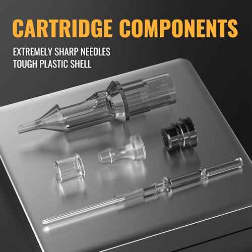 Wormhole Tattoo 50Pcs Tattoo Needles Long Taper Assorted Disposable Tattoo Cartridge Needles Mixed 5RL 7RL 9RL 5RS 7RS 9RS 15M1 21M1 15RM 21RM Round Liner Shader Magnum Round Magnum